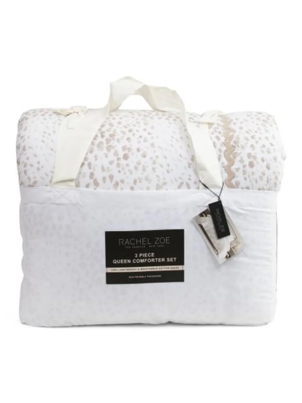 RACHEL ZOE Animal Print Comforter Set